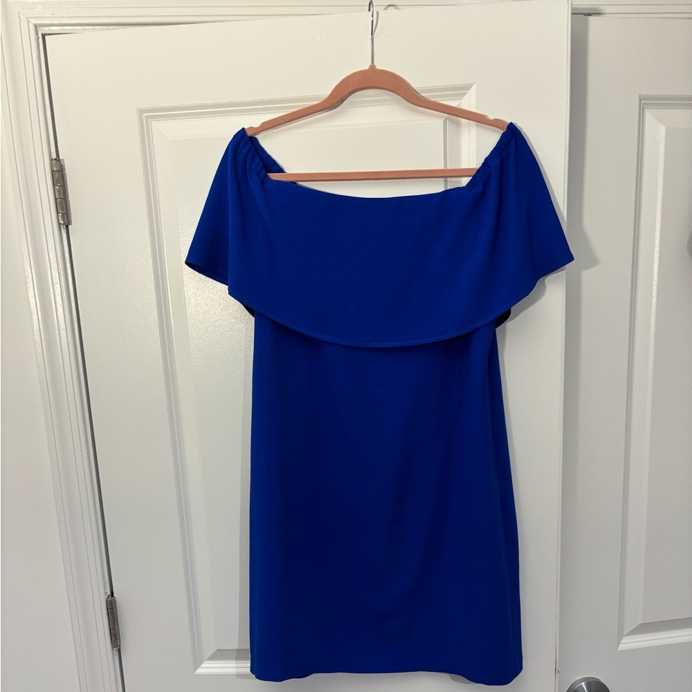 Charles Henry Medium Blue Dress
